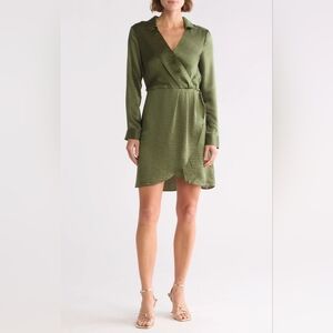 Steve Madden Green Wrap Dress